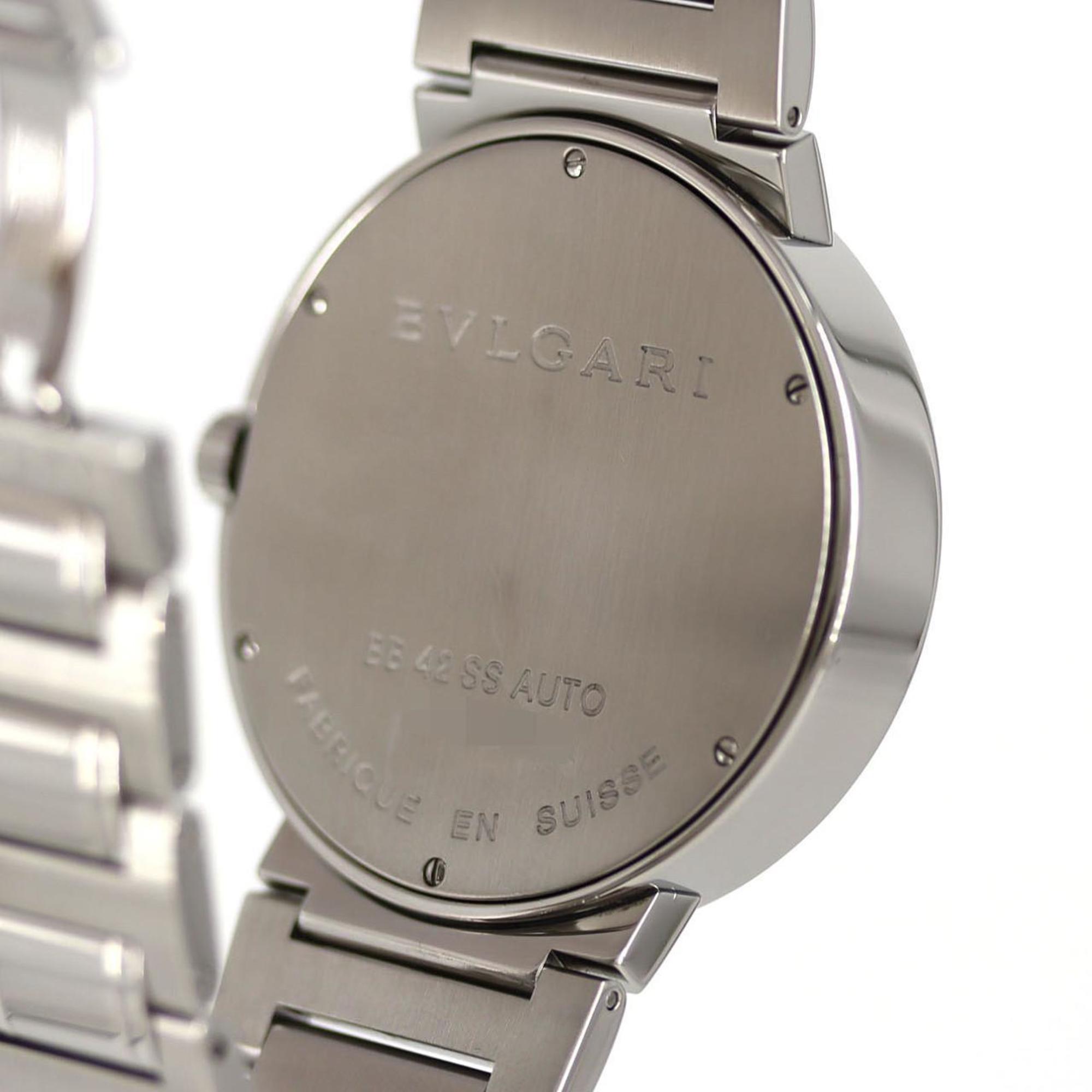 Bvlgari BB42SSAUTO BB42WSSD AT SS Automatic Watch — Very Good