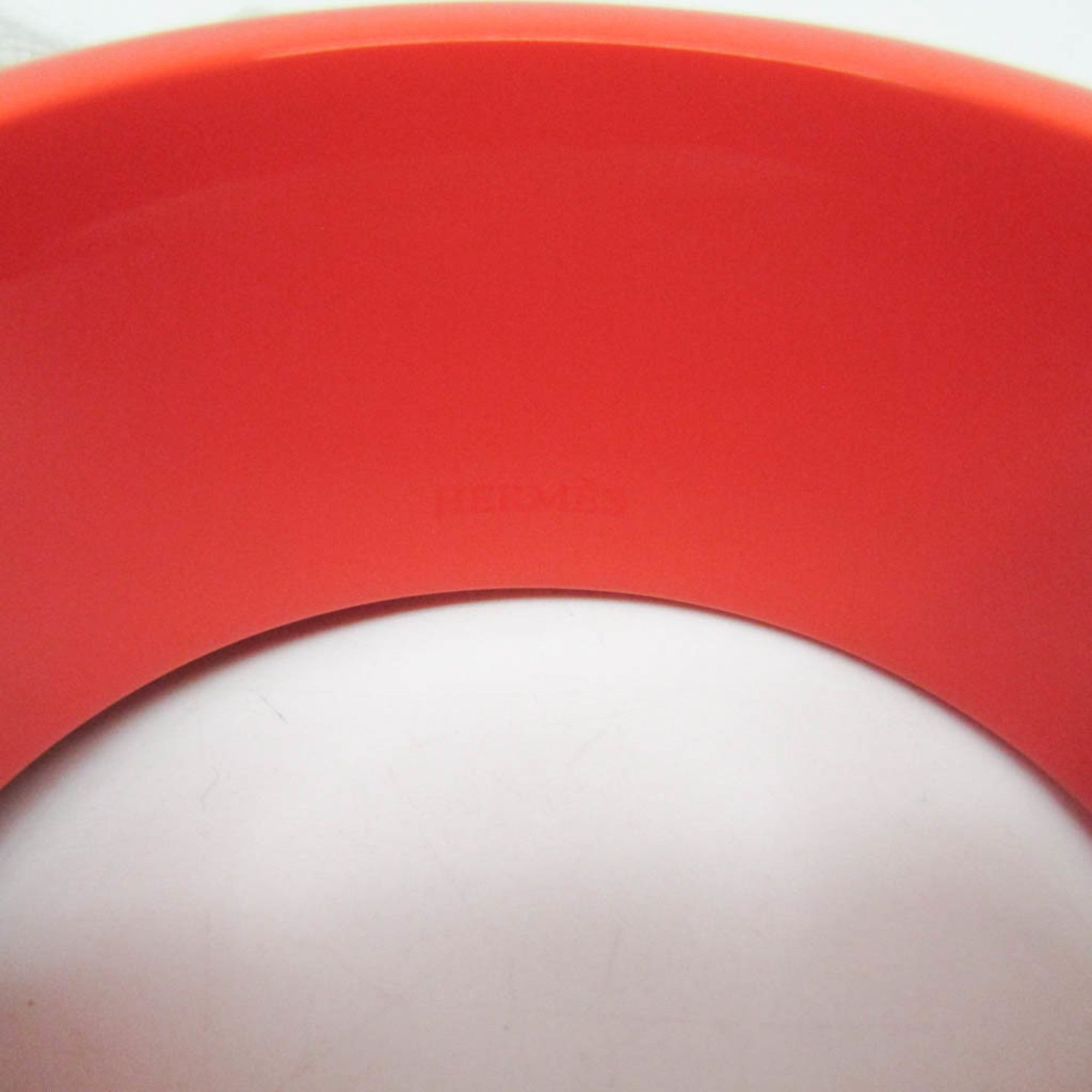 Hermes Bias H GM Lacquer,Wood Bangle Multi-color — Like New