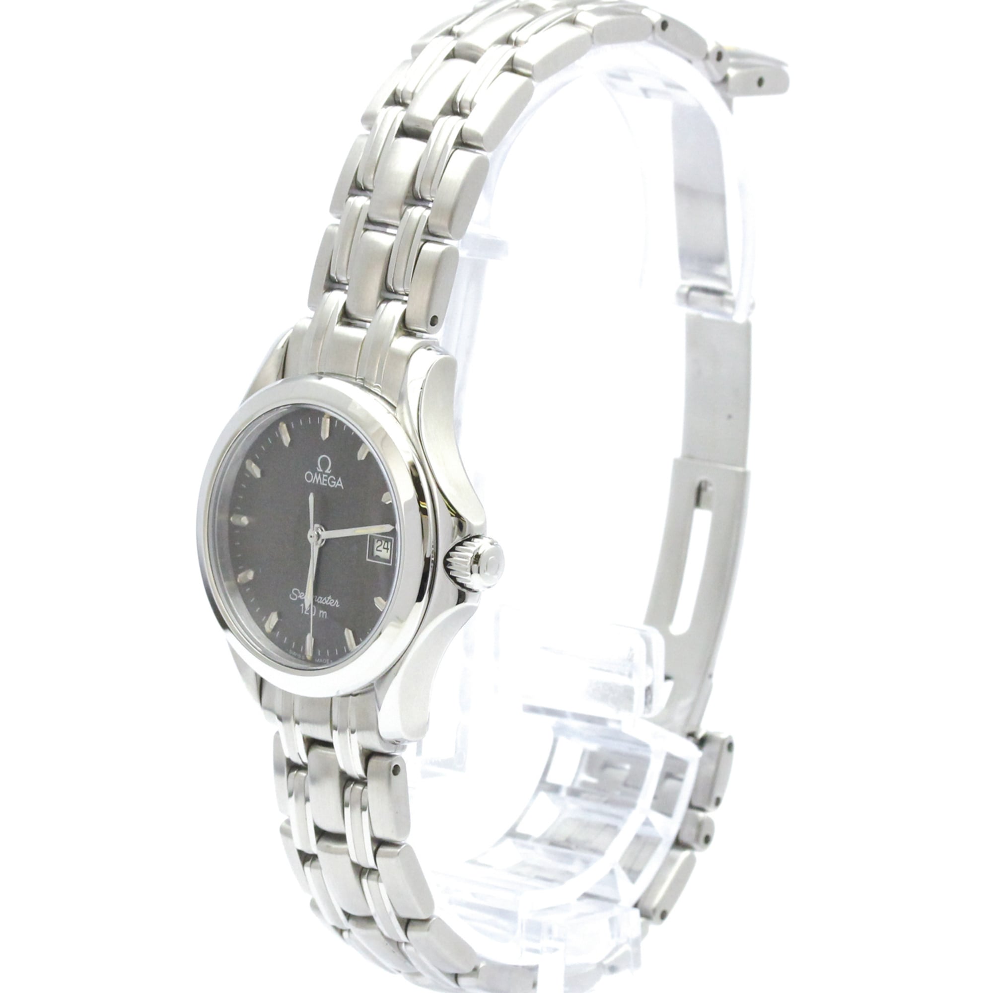 OMEGA Seamaster 120M Steel Quartz Ladies Watch 2571.41 Polished — Very Good