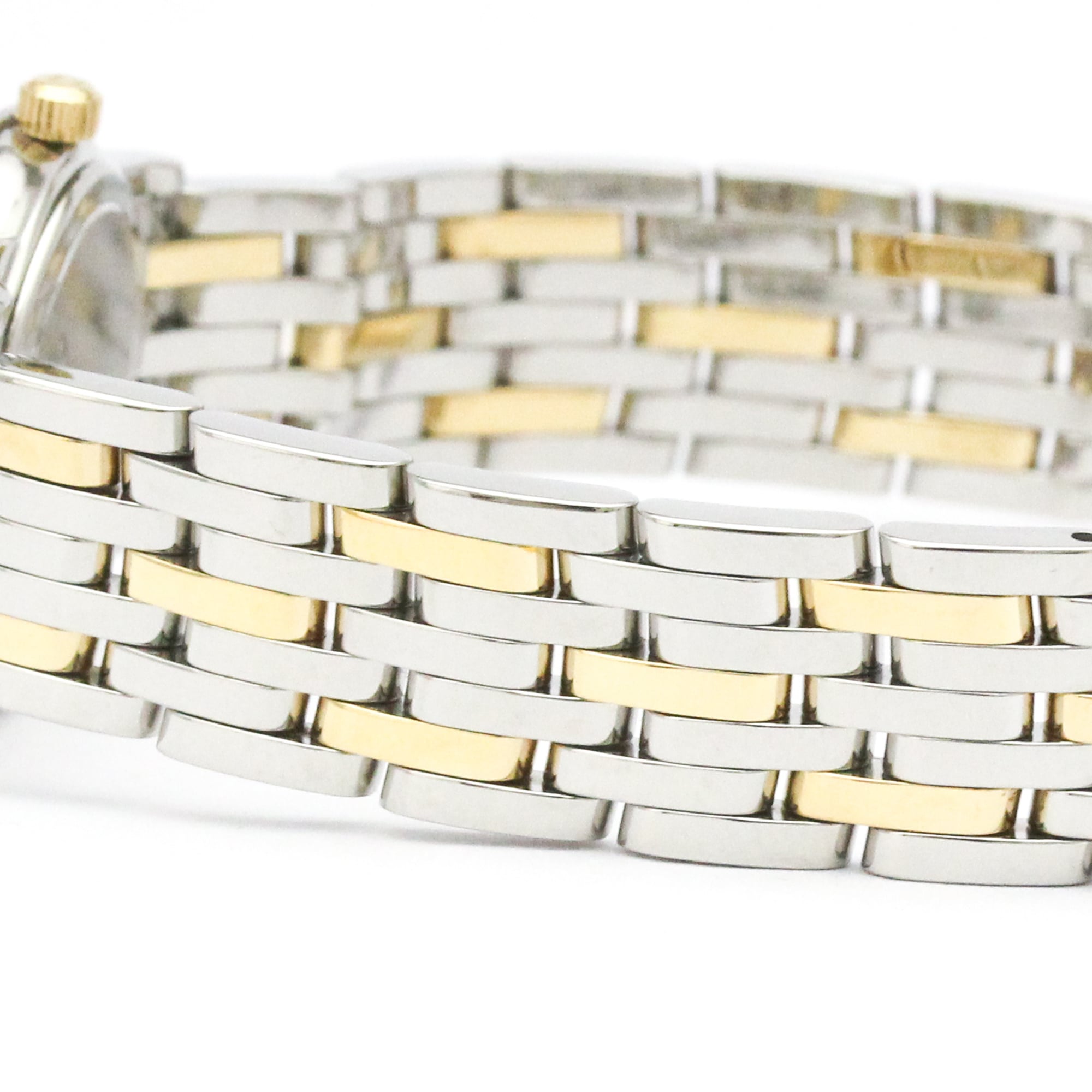 OMEGA De Ville Prestige MOP 18K Gold Steel Quartz Ladies Watch 424.20.24.60.05.001 Polished — Very Good