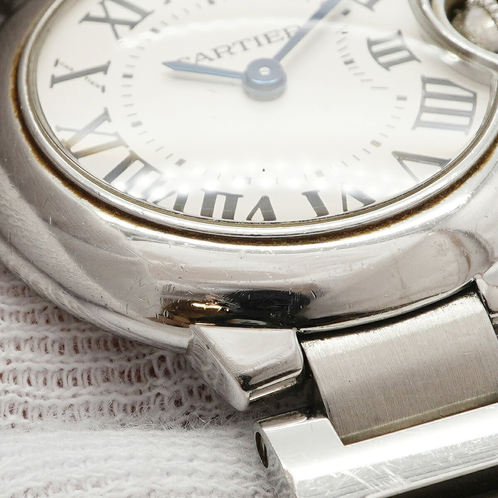 Cartier Ballon Bleu SM W69010Z4 Silver Dial Women's Watch — Good