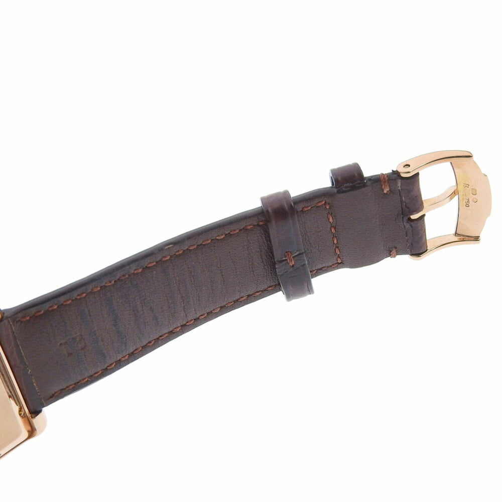Piaget Rectangle à l'Anciennes XL G0A33062 Silver Dial 18K Pink Gold/Leather 2026/01 Automatic — Like New