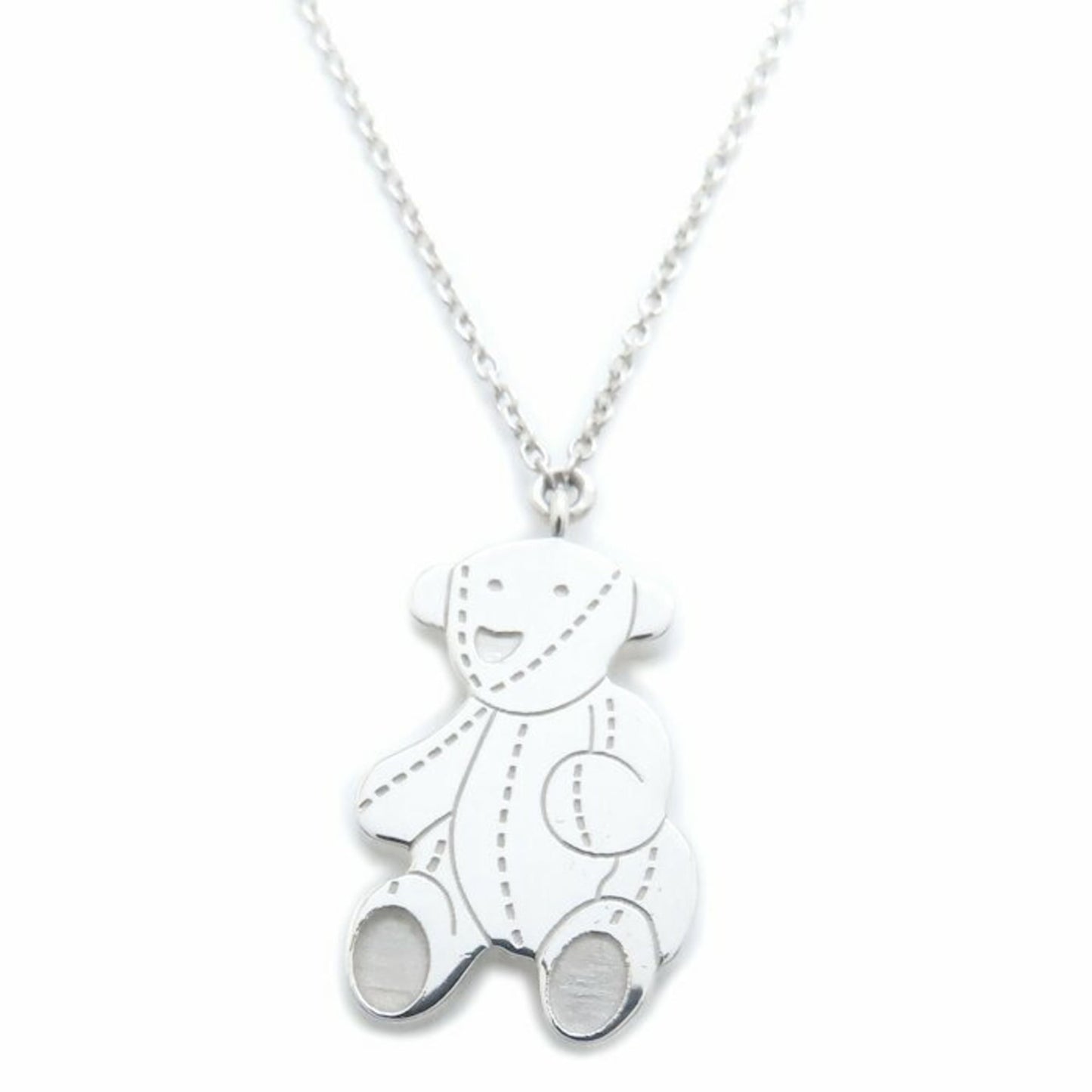 GUCCI Teddy Bear Necklace in Silver 925 for Women, 294593