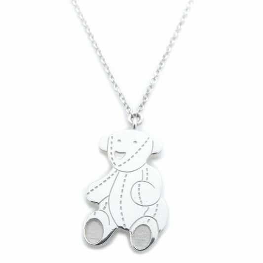 GUCCI Teddy Bear Necklace in Silver 925 for Women, 294593