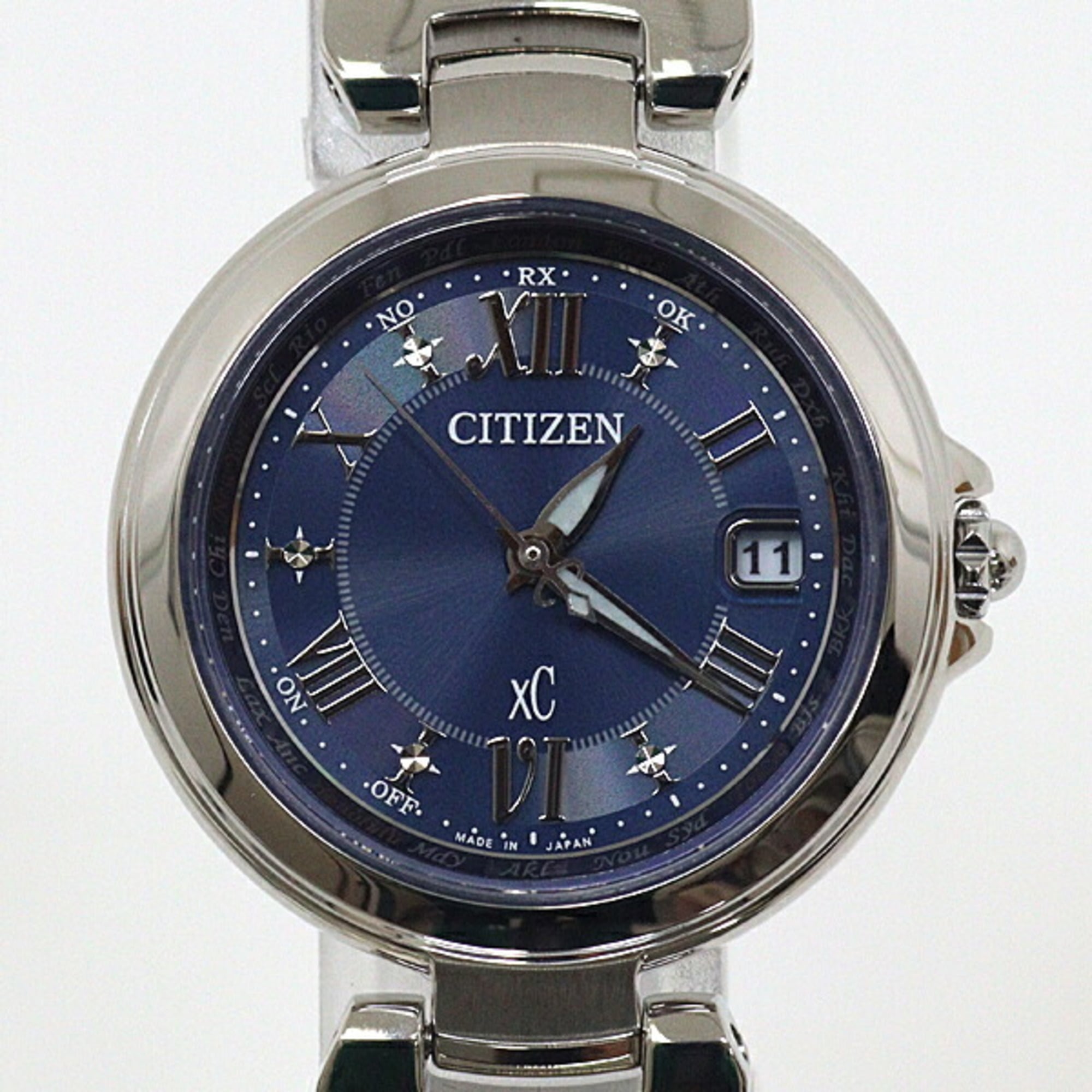 CITIZEN Women's Watch XC Basic Collection EC1030-50L Eco-Drive Radio-controlled — Very Good
