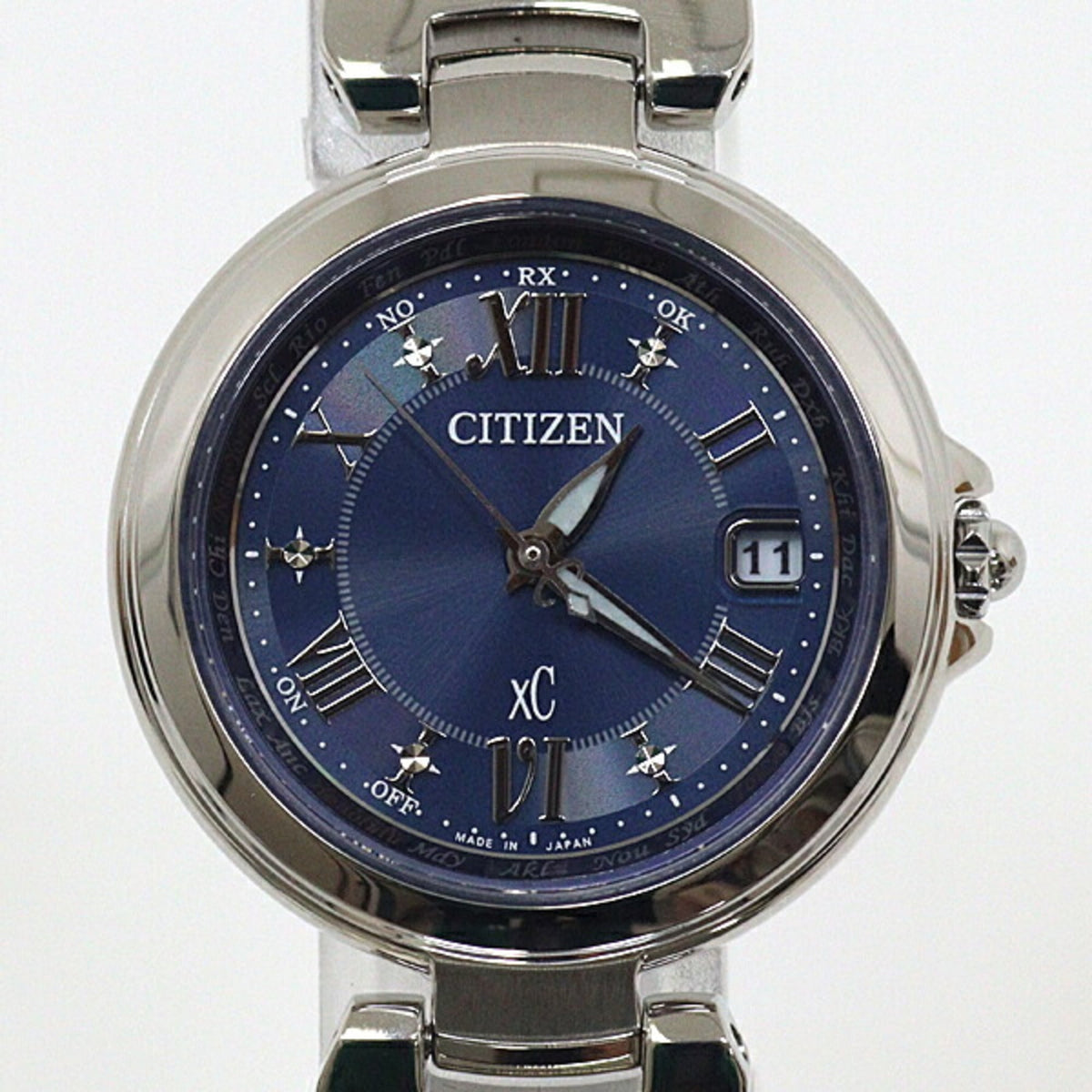 CITIZEN Women's Watch XC Basic Collection EC1030-50L Eco-Drive Radio-controlled — Very Good