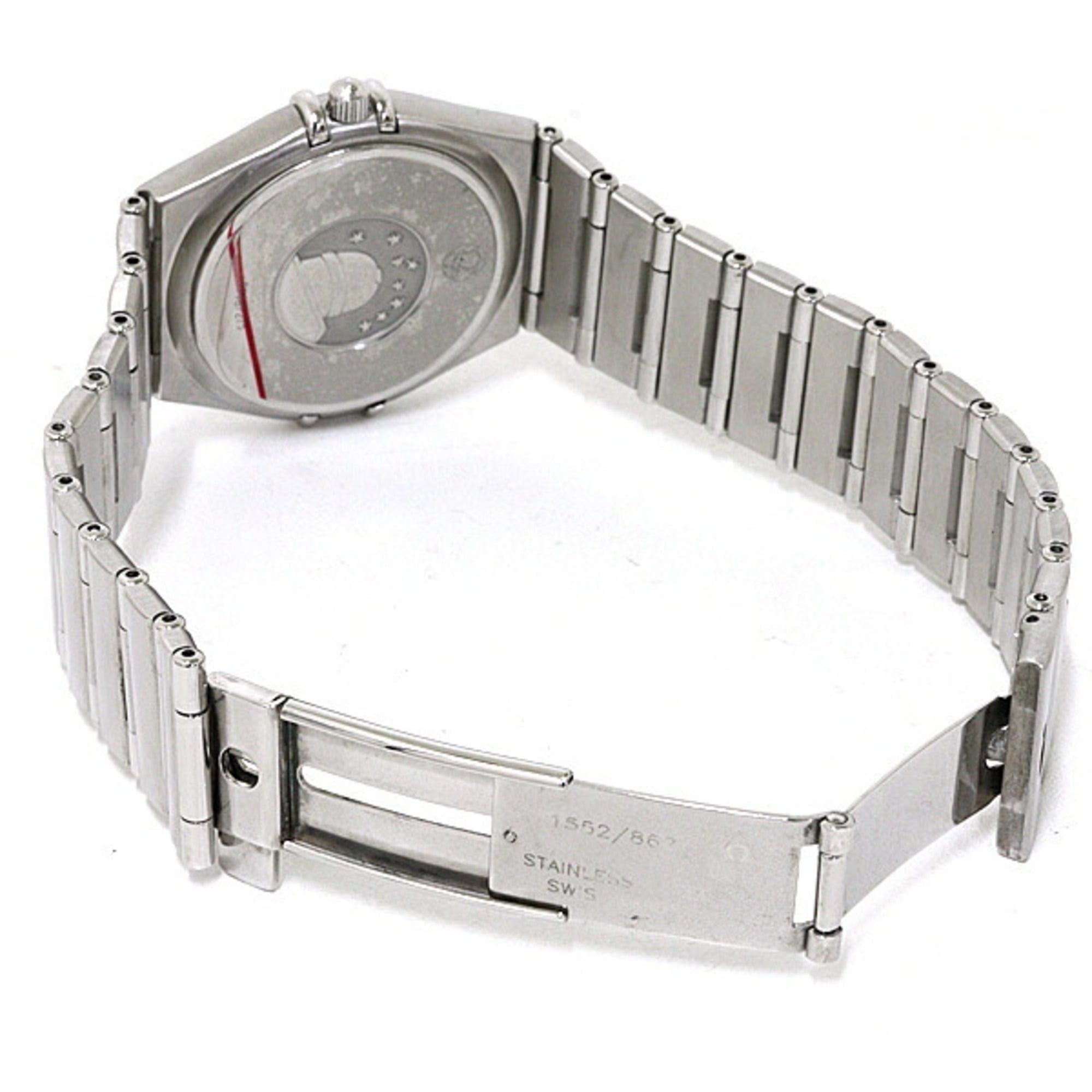 Omega Constellation Men's Watch, Stainless Steel, 1512.30, Silver Dial, Quartz Movement, Refurbished — Very Good