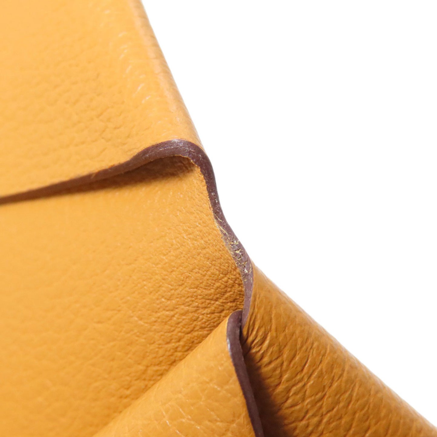 Hermes Hermès Calvi Duo Silver Hardware Coin Case Evercolor Women's