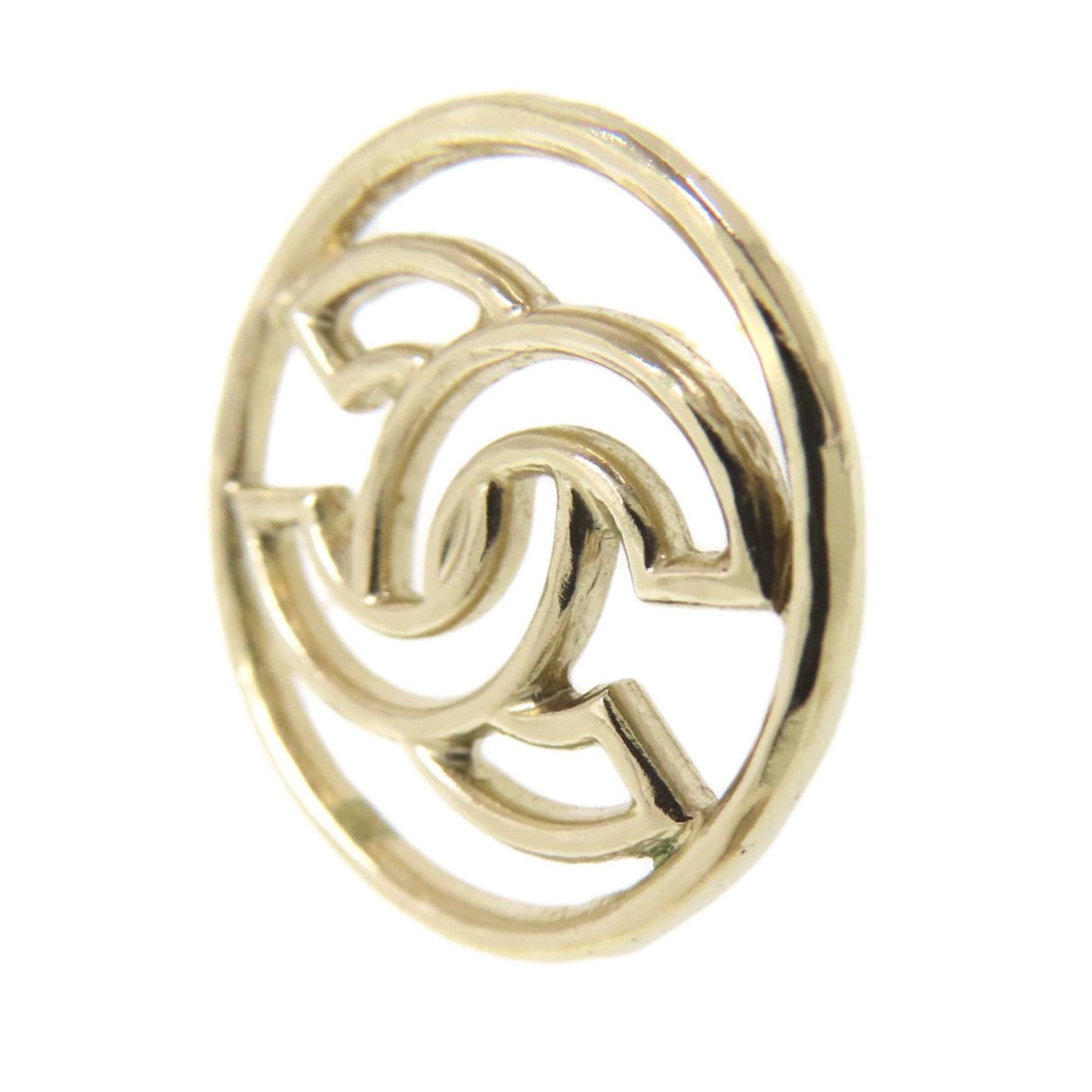 Chanel Coco Mark earrings, metal, for women