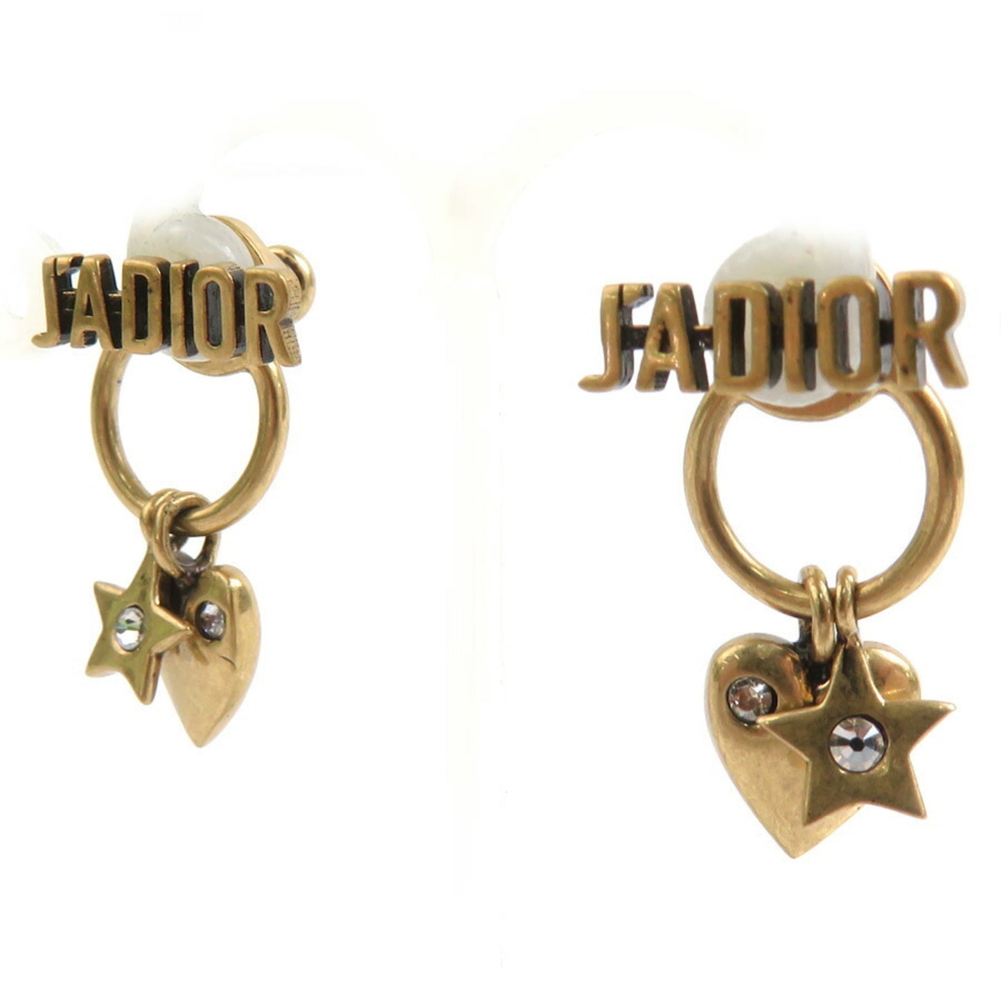 Christian Dior J'ADIOR Metal Gold Earrings for Women e61110i