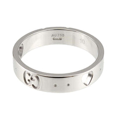 Gucci Icon Amor #10 Ring, 18K WG (White Gold 750) — Like New