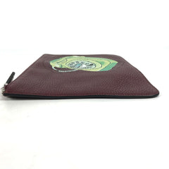 Fendi 7N0078 Pouch pouch Cluch Bag Clutch bag BrownBased — Like New