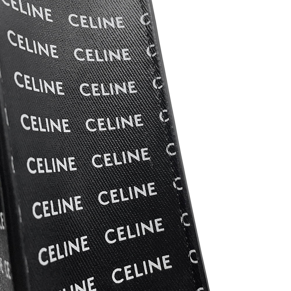 Celine Mini Vertical Cabas Leather Handbag 194372DT2 CELINE 2-way Shoulder Bag Black White — Like New