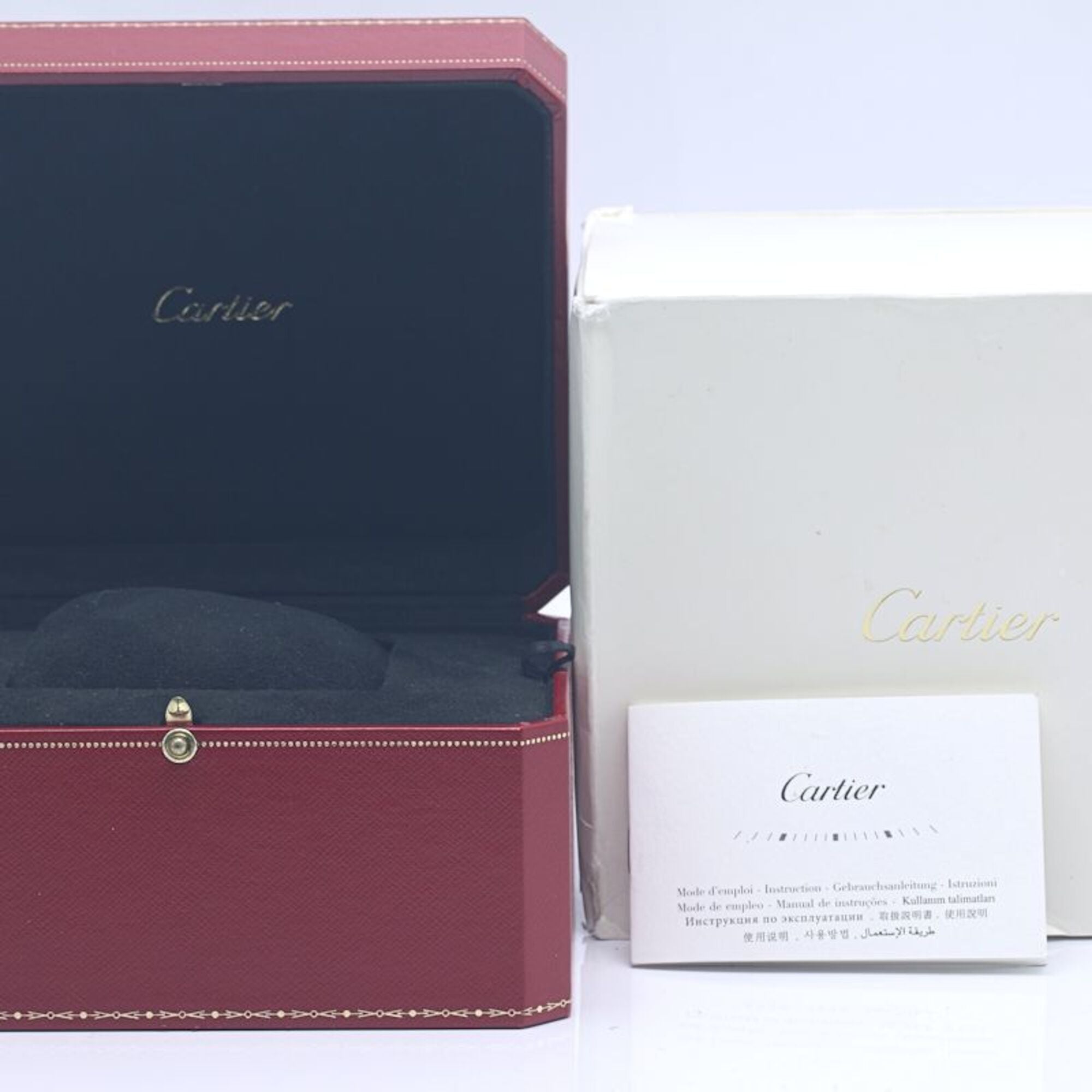 CARTIER Cartier Ronde Croisière de Date WSRN0003 Men's Watch Stainless Steel x Cowhide Leather 40385 — Good