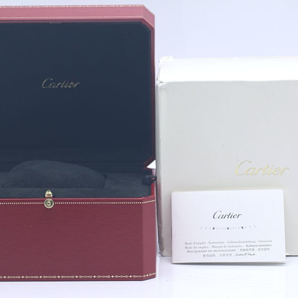CARTIER Cartier Ronde Croisière de Date WSRN0003 Men's Watch Stainless Steel x Cowhide Leather 40385 — Good