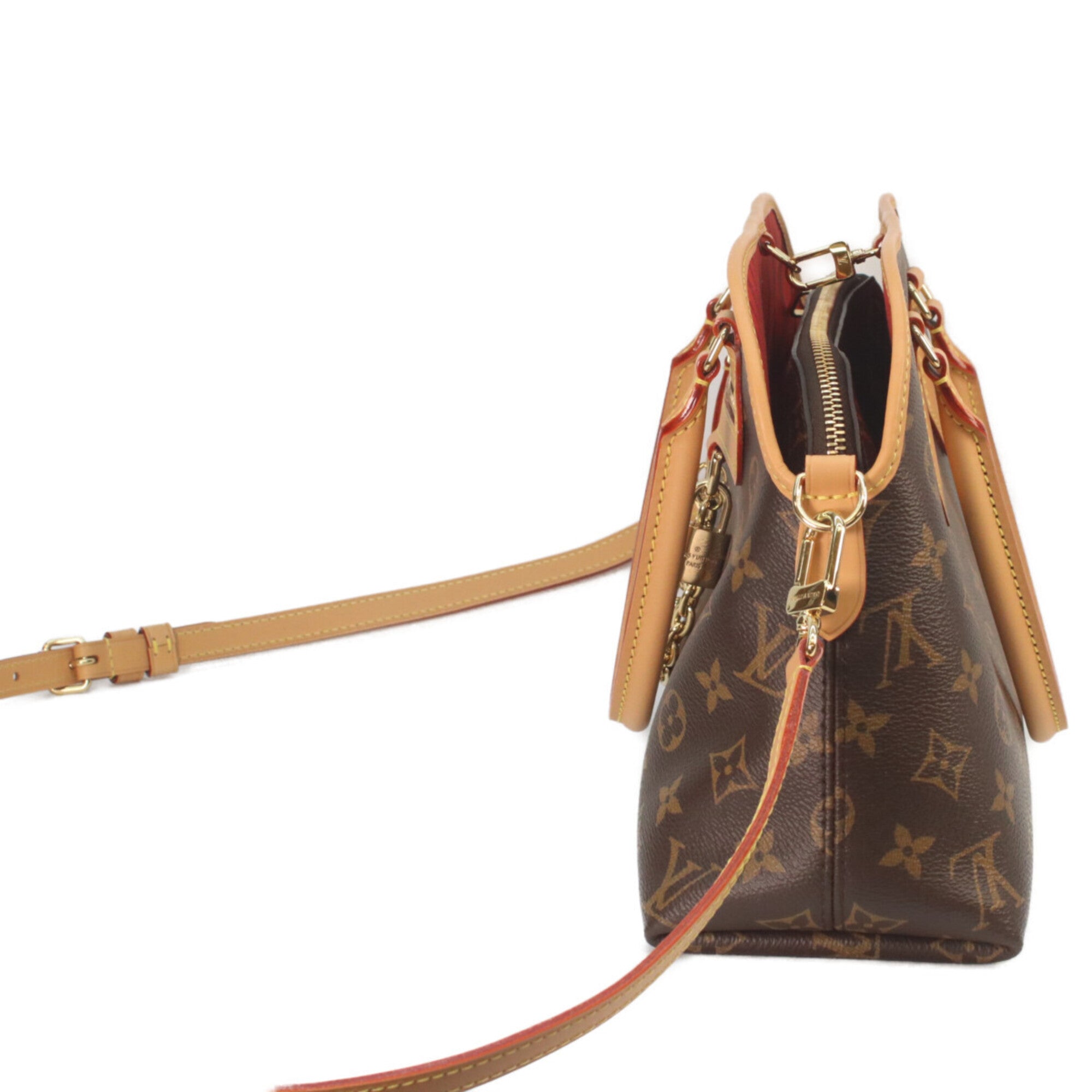 LOUIS VUITTON M15208 Monogram Evermore PM Shoulder Bag, Brown with Gold Hardware, Women's — Like New