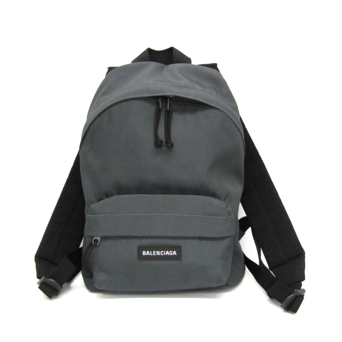 Balenciaga Explorer Backpack S 558163 Men,Women Nylon Backpack Black,Gray — Like New
