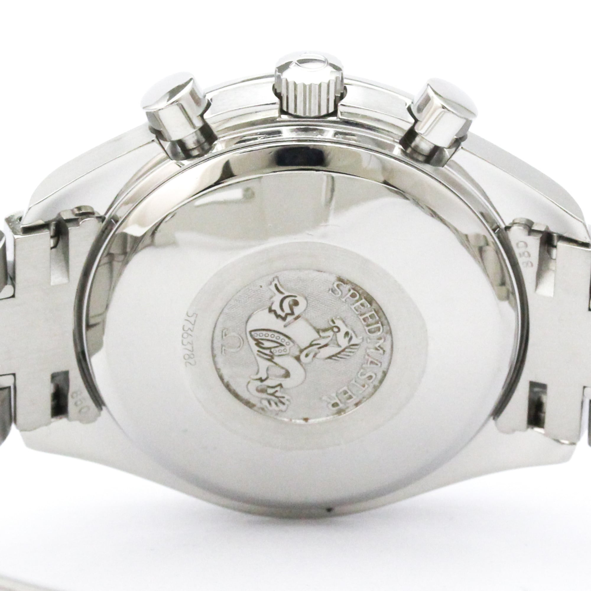 OMEGA Speedmaster Triple Date Steel Automatic Watch 3523.30 Polished — Very Good
