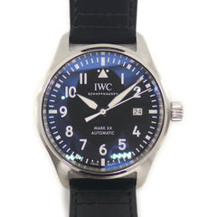 IWC International Watch Company Pilot's Mark XX IW328201 Automatic Black Dial Wristwatch — Good