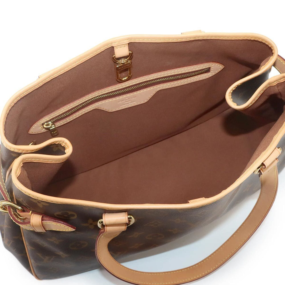 Louis Vuitton Monogram Batignolles Horizontal Tote Handbag, Brown, M51154, Gold Hardware — Like New