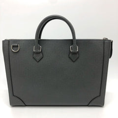 LOUIS VUITTON M30856 Taiga Slim Briefcase, 2-Way Bag, Shoulder Business Leather, Men's, Gracie Gray, Like New — Like New