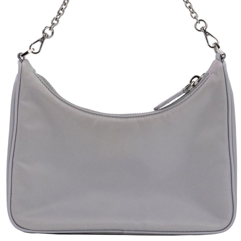 PRADA RE-NYLON Re-Edition 2005 Shoulder Bag 1BH204 Light Blue Women's — Like New