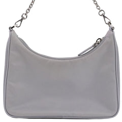PRADA RE-NYLON Re-Edition 2005 Shoulder Bag 1BH204 Light Blue Women's — Like New