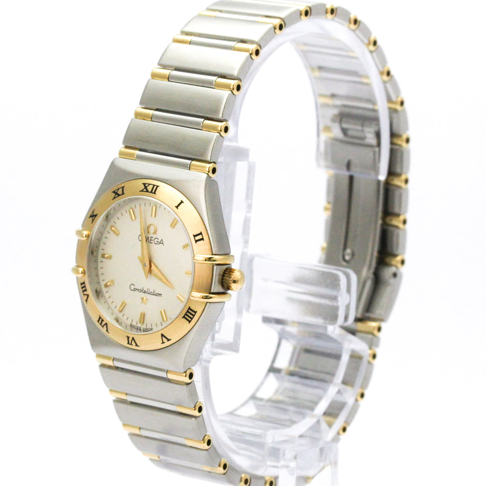 OMEGA Constellation 18K Gold Steel Ladies Watch 1362.30 Polished — Very Good