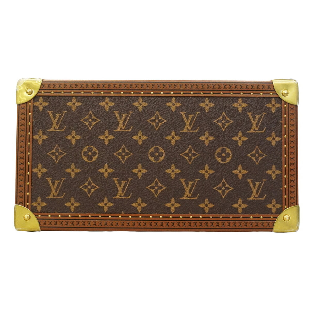 Louis Vuitton Monogram Watch Case, Coffret 8 Montres, Brown/Navy, Men's/Women's, P3276007 — Good