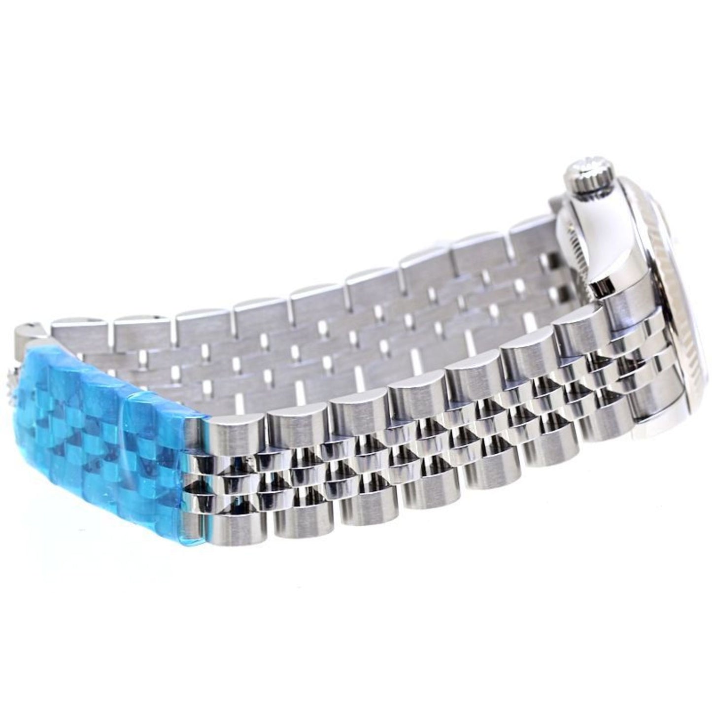 ROLEX Rolex Datejust 10-Piece Diamond Watch 179174G Women's 18K White Gold and Stainless Steel 40126