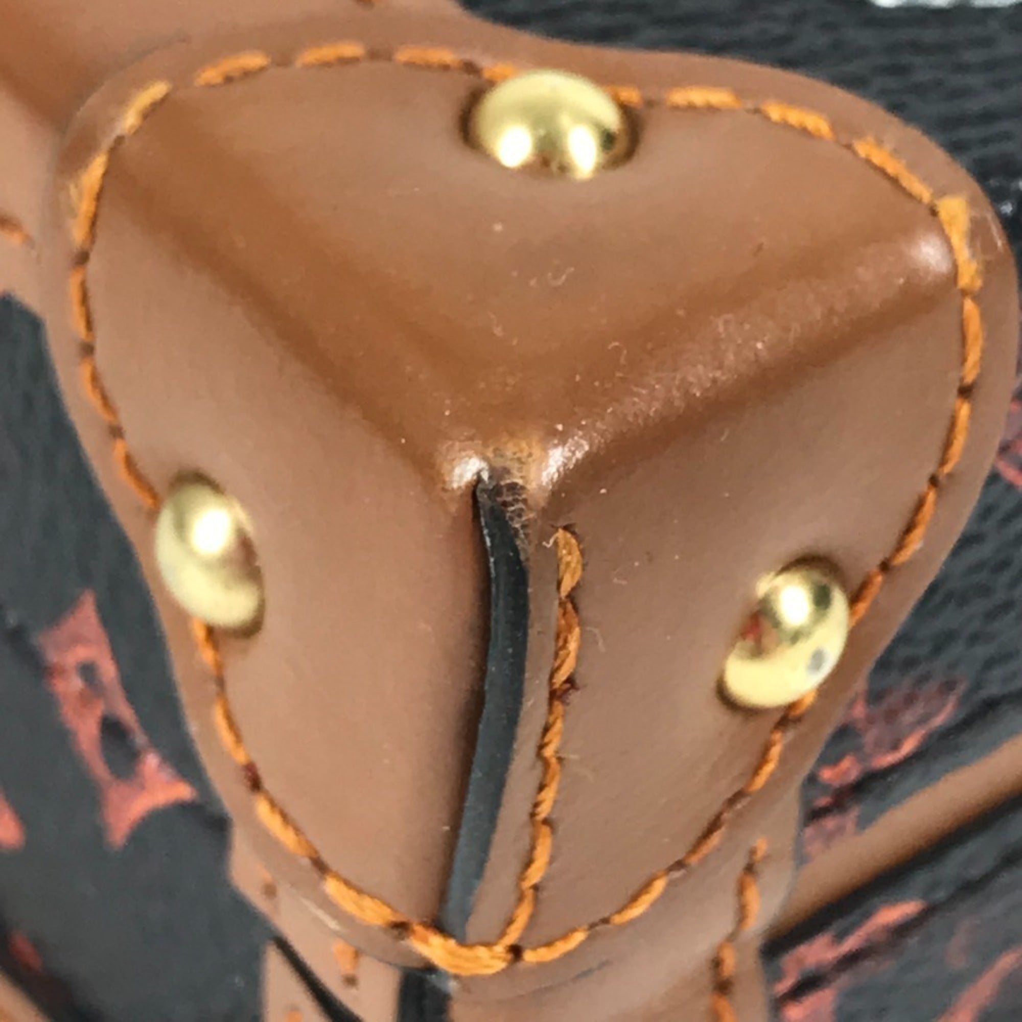LOUIS VUITTON M44407 Monogram Catgram Petite Malle NM Clutch Bag, 2-Way Shoulder Canvas, Men's/Women's, Brown — Like New