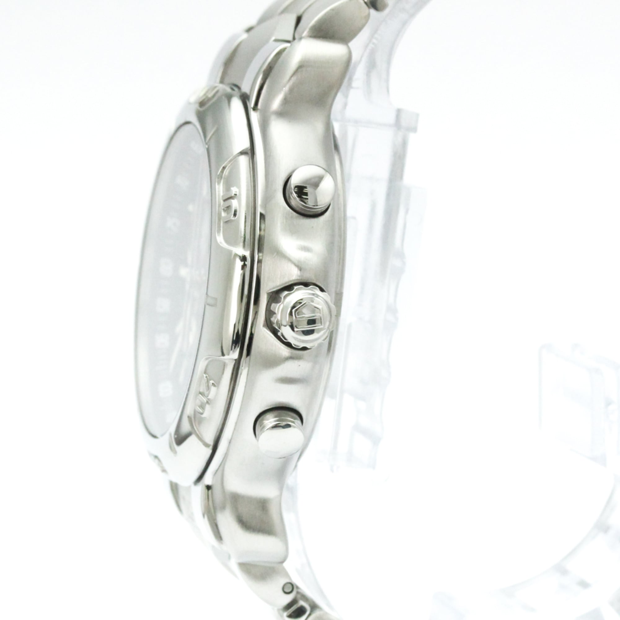 TAG HEUER 6000 Chronograph Mika Hakkinen Limited Watch CH1114 Polished — Very Good