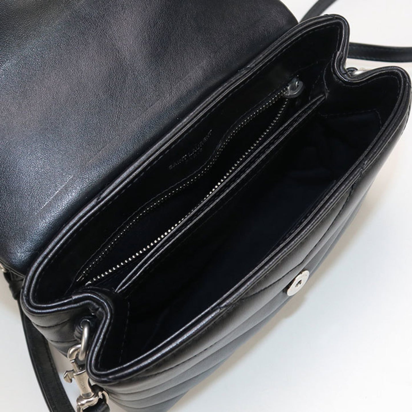 SAINT LAURENT Shoulder Bag SL95393 Lulu 467072 DV707 1000 Women's Black