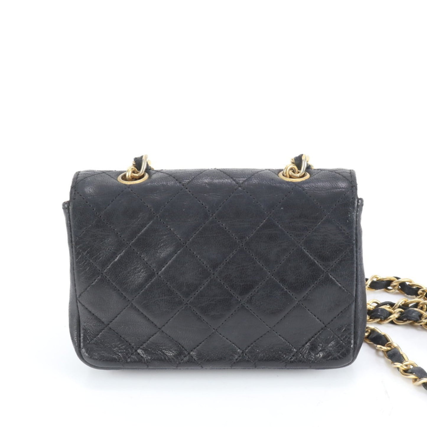 Chanel Mini Matelasse Lambskin Leather Chain Shoulder Bag for Women