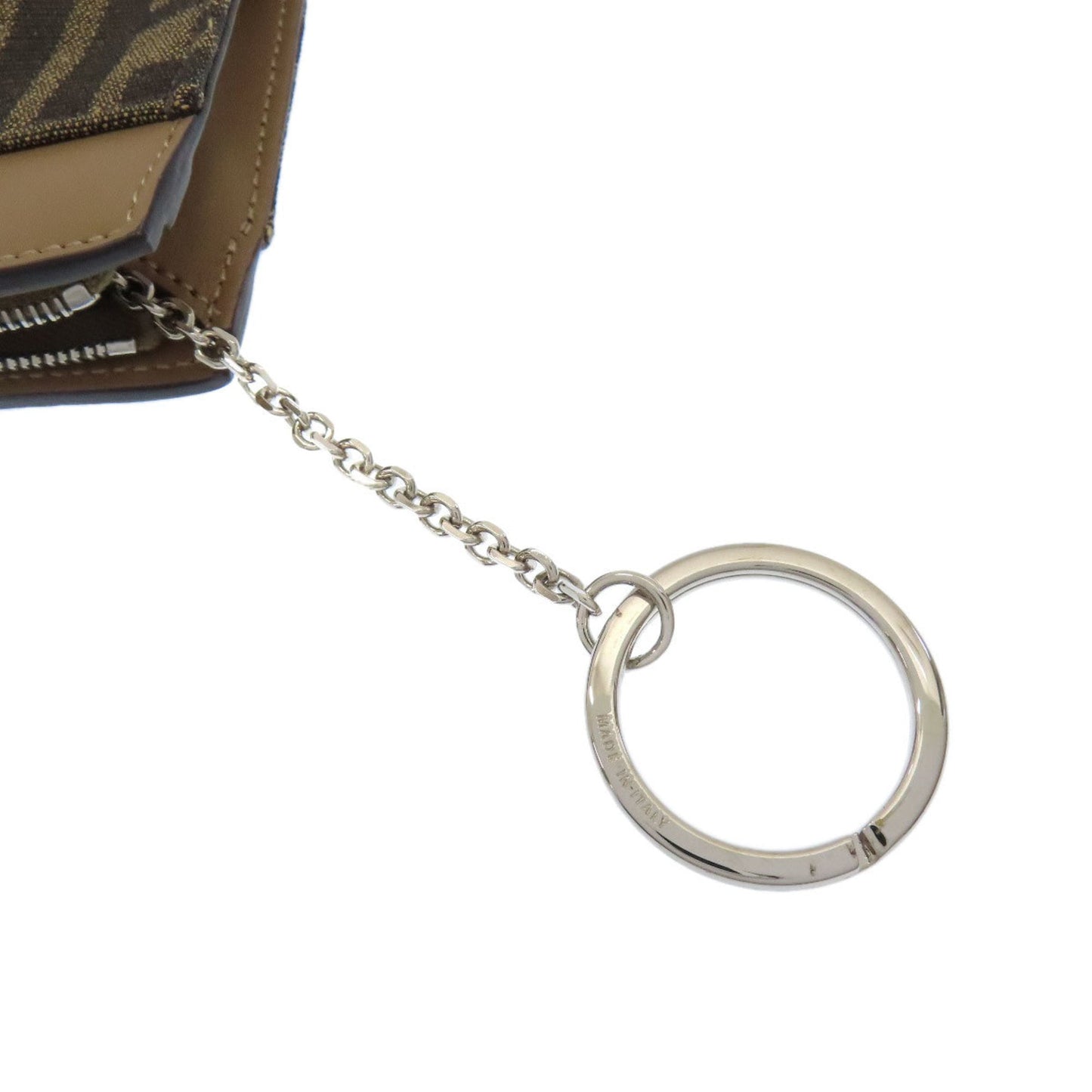 Fendi Zucca patterned canvas coin purse for women