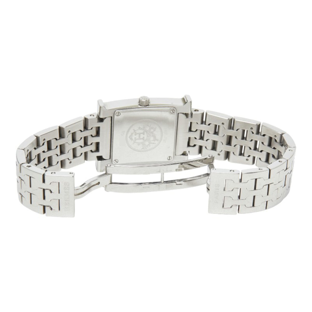 Hermes H-Watch HH1.210 Quartz Black Dial Stainless Steel Women's Watch — Good