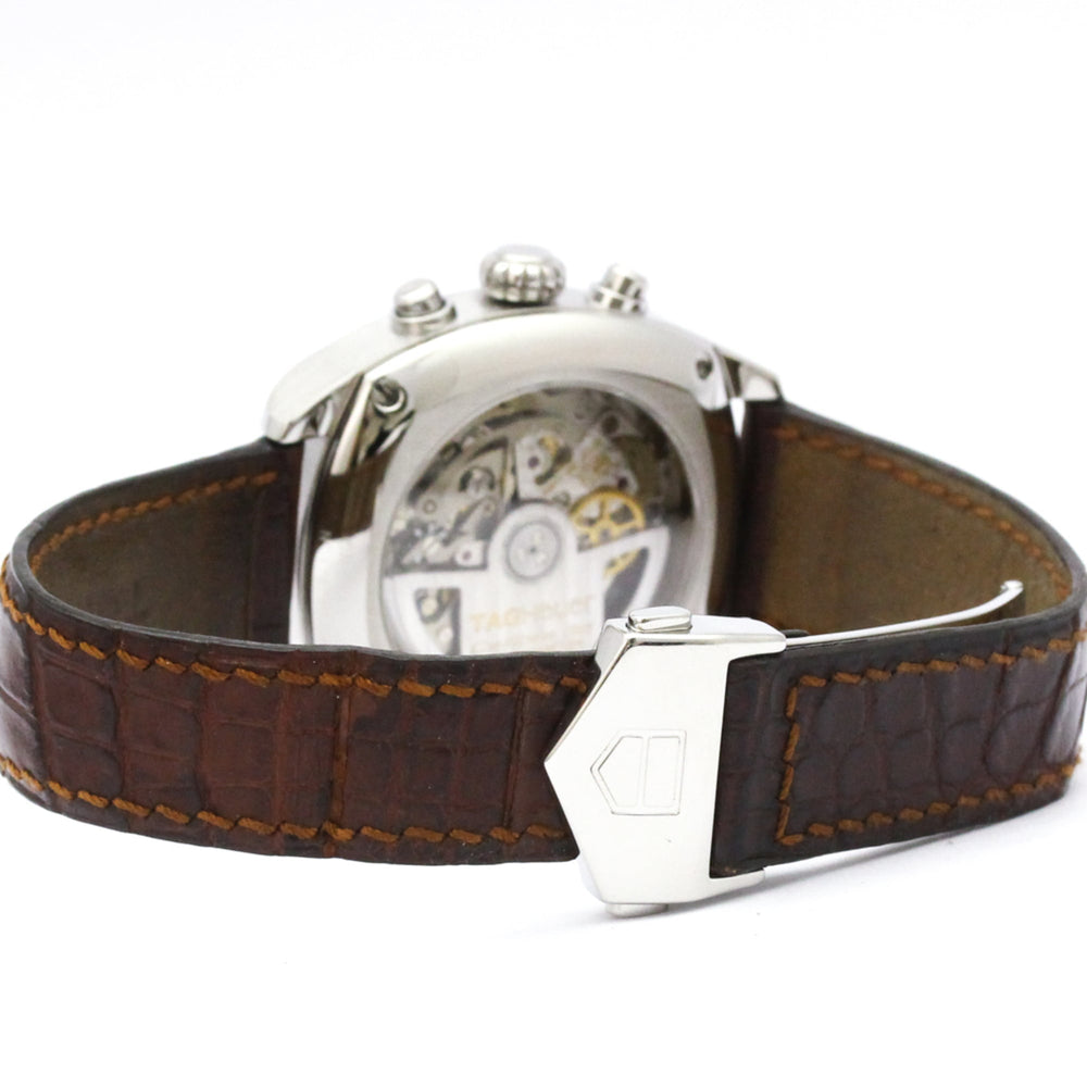TAG HEUER Monza Calibre 36 Steel Automatic Mens Watch CR5111 Polished — Very Good
