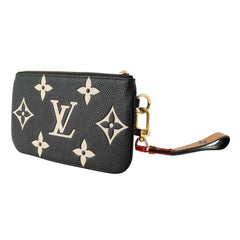 Louis Vuitton handbag pouch Monogram Empreinte Pochette Trio LV Crafty M69516 LOUIS VUITTON Black — Like New