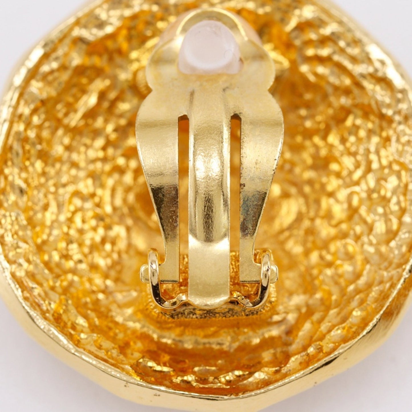 CHANEL 31 RUE CAMBON Cambon Earrings, Vintage, Gold Plated, Approx. 23.0g, CAMBON, Women's