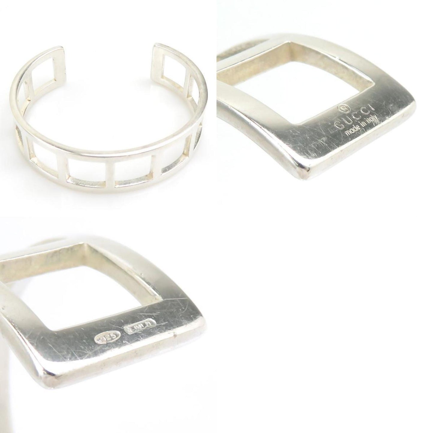 Gucci bangle bracelet in 925 silver for women (e60749a)