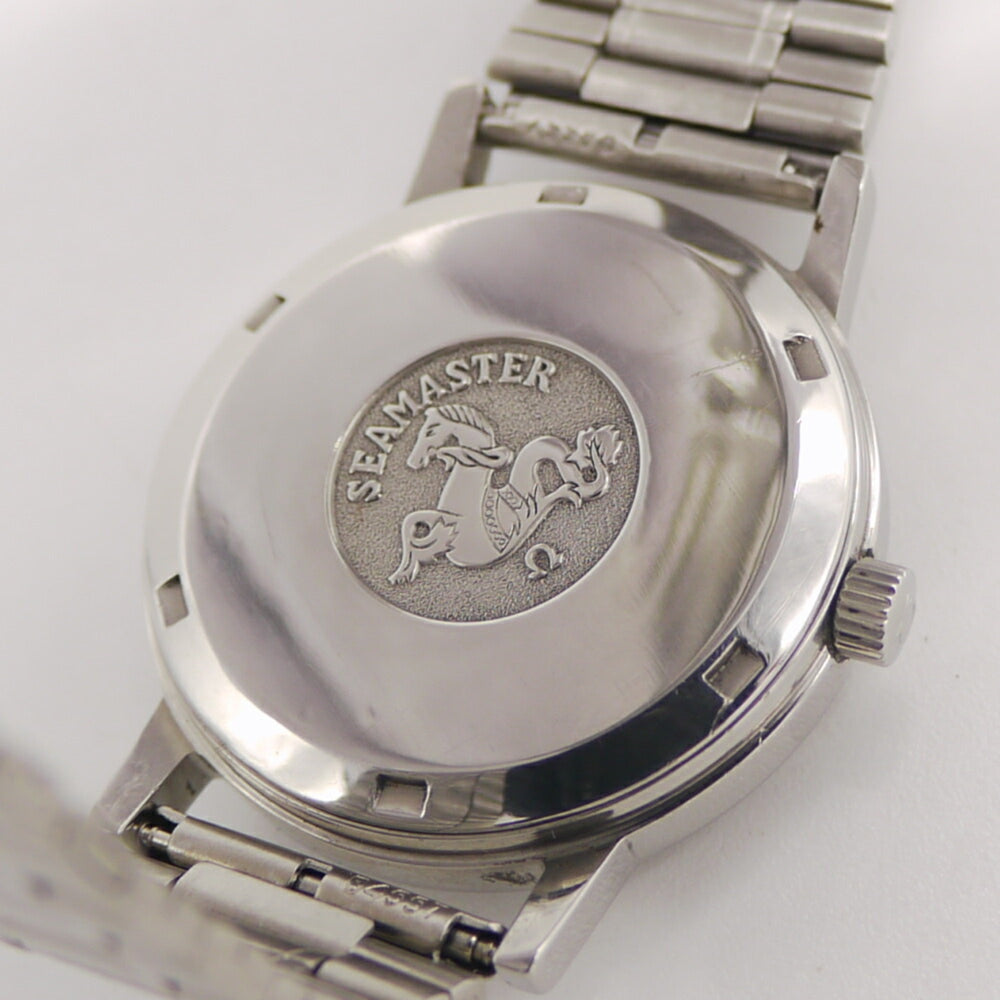 OMEGA Seamaster manual winding watch silver dial — Good