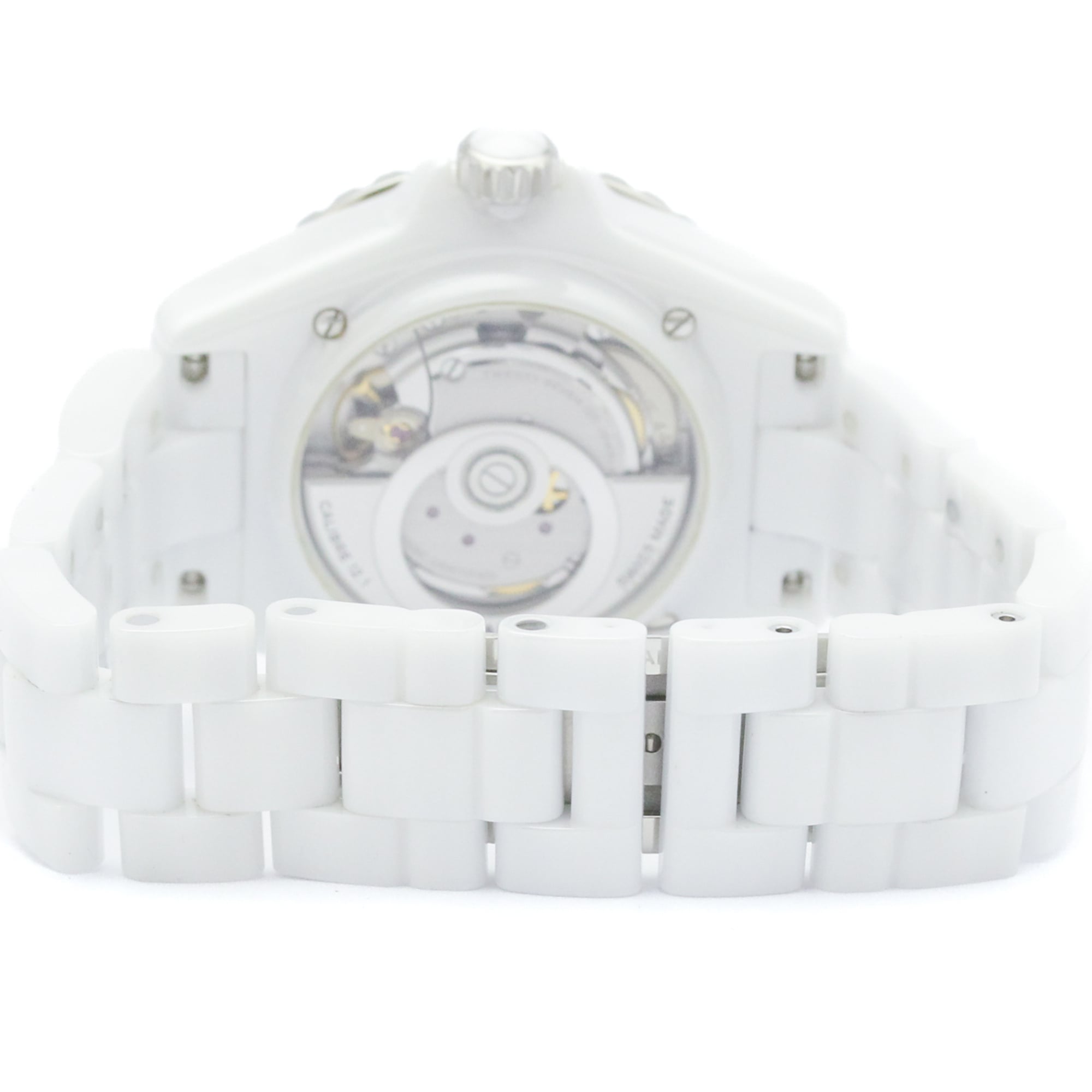 CHANEL J12 Phantom Ceramic Automatic Mens Watch H6186 Polished — Very Good