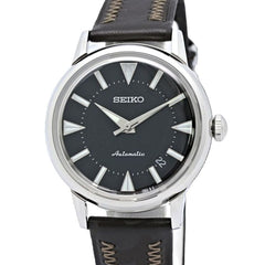SEIKO Prospex 1959 Alpinist SJE085J1 6L35-00E0 Men's Watch Stainless Steel x Leather Strap 130554 — New - Store Return