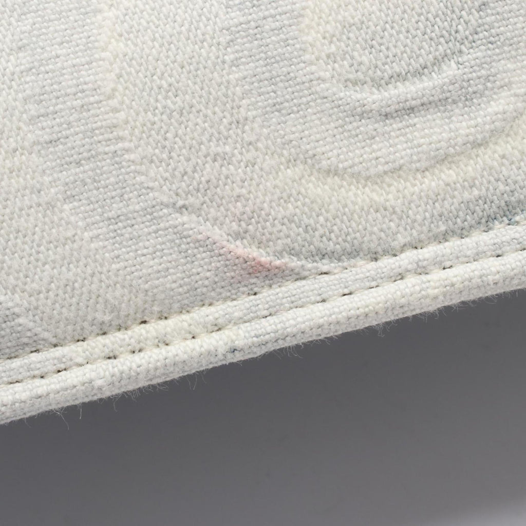 Fendi x Marc Jacobs Peekaboo Iseeu Small Handbag in Denim and Leather, Women's, Blue White, 8BN327 ANYB