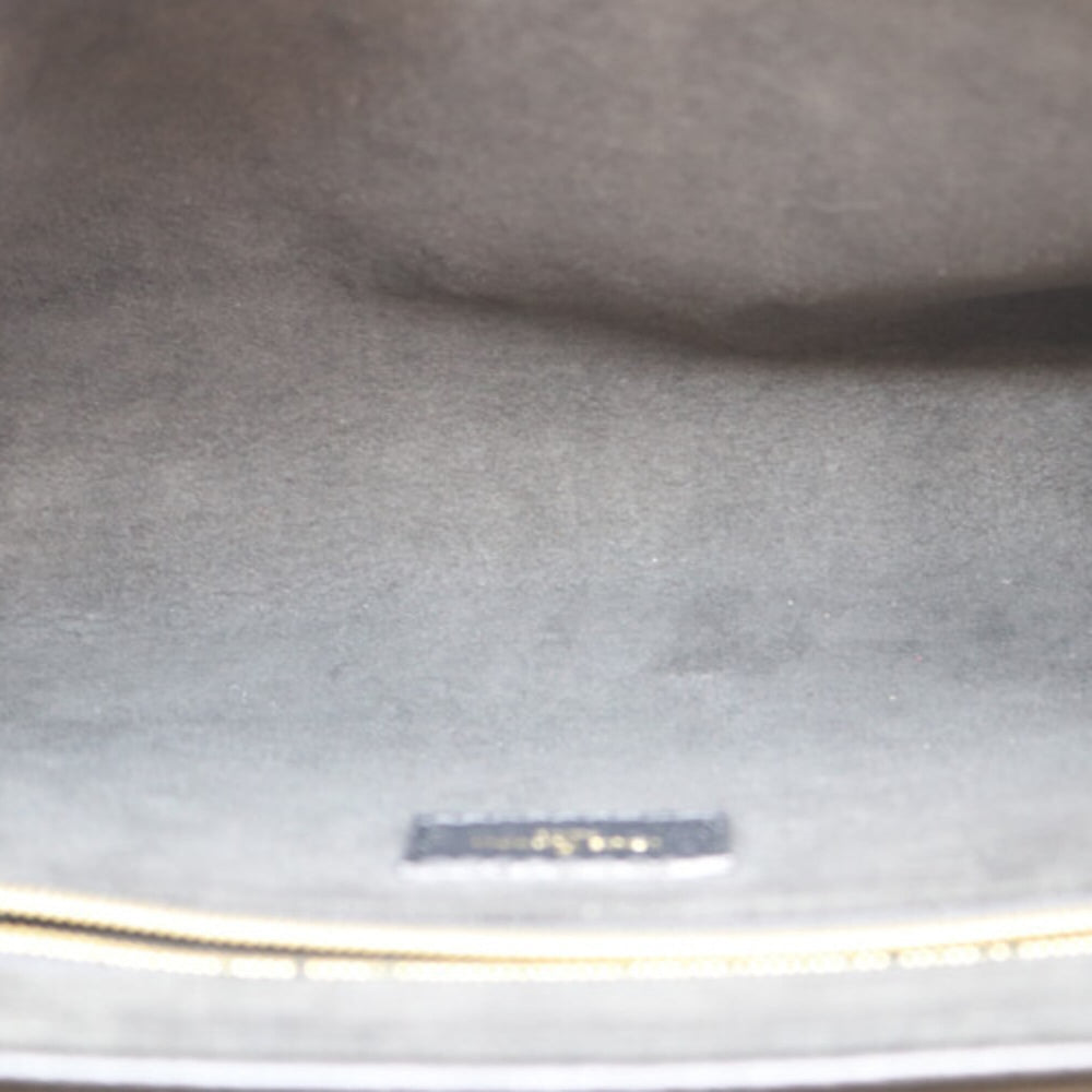LOUIS VUITTON M48931 Empreinte Black Saint Germain PM Shoulder Bag, with Gold Hardware, Women's — Like New