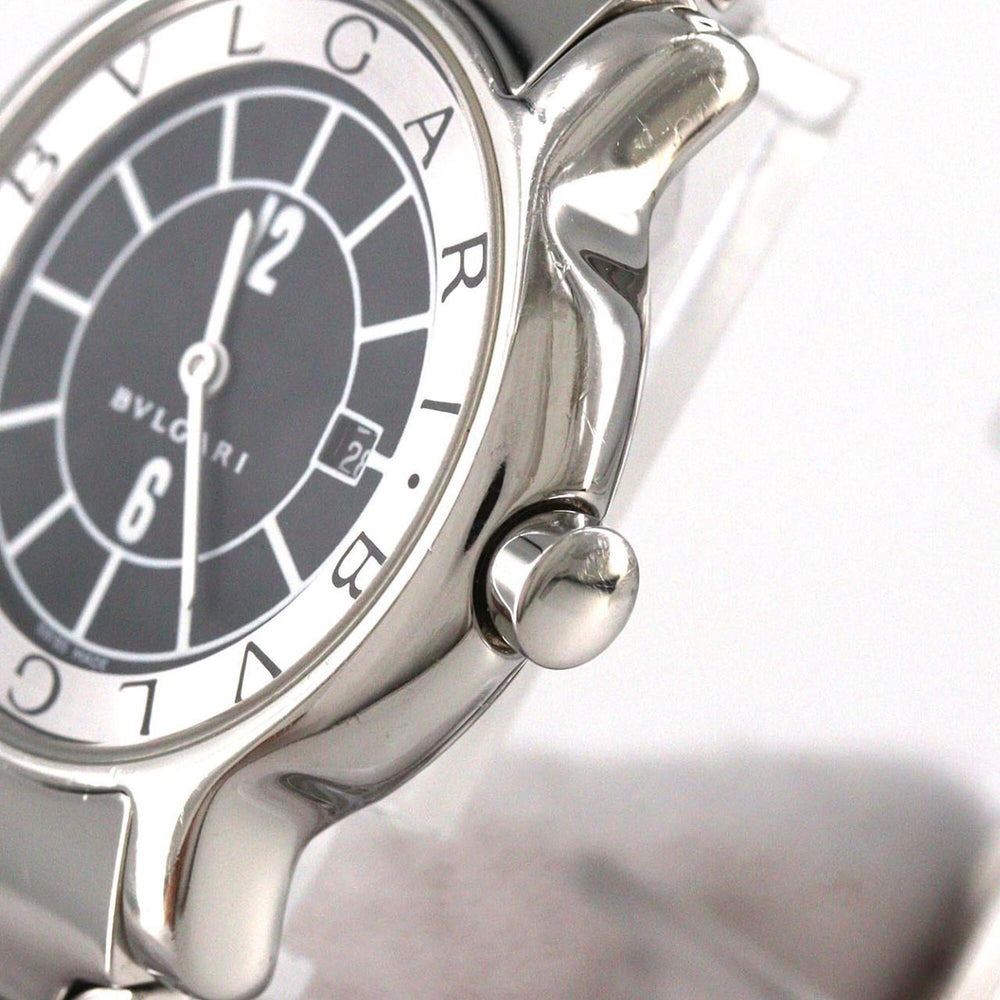 Bulgari Solotempo ST29S ST29BSSD Stainless Steel Quartz Watch — Very Good