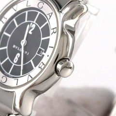 Bulgari Solotempo ST29S ST29BSSD Stainless Steel Quartz Watch — Very Good