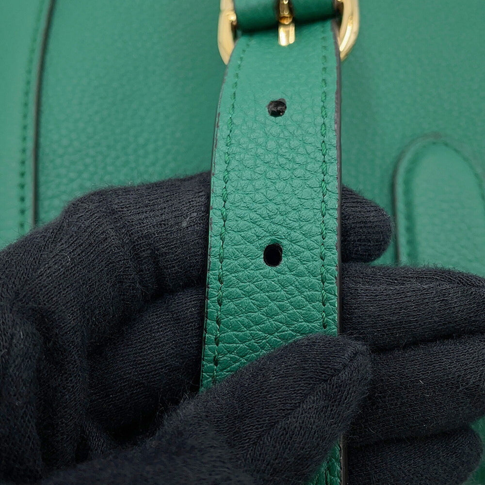 Gucci Jackie 1961 Small Leather Shoulder Bag 810232 GUCCI 2-way Handbag — Like New