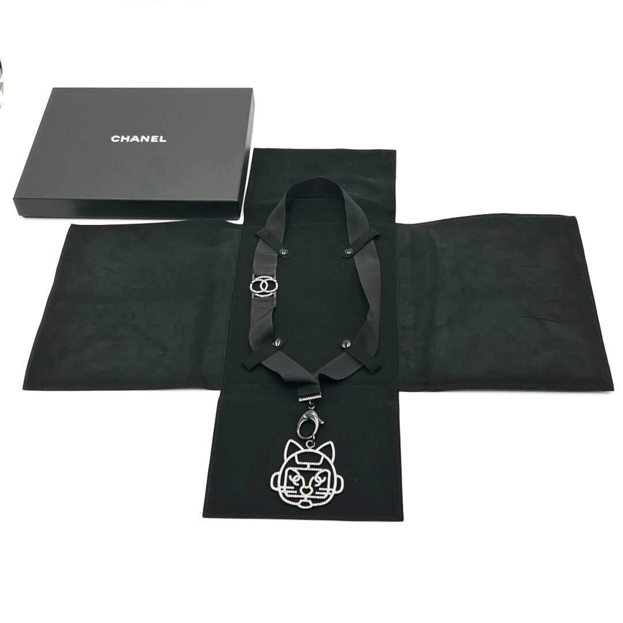 CHANEL Women's Pendant Cat Robot Necklace — Like New