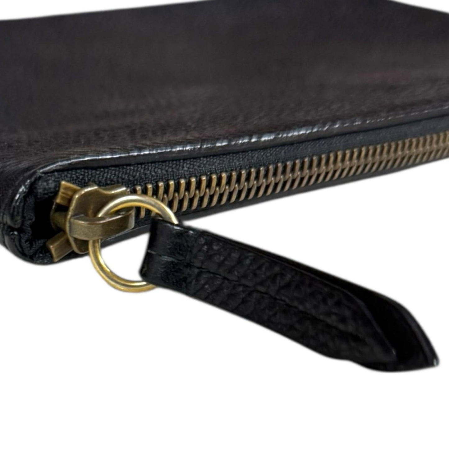 Pre-owned Gucci Animalier Tiger Clutch Bag, Leather 453165, Black, Women's